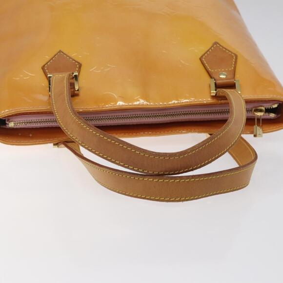 LOUIS VUITTON Monogram Vernis Houston Bag Marshmallow Pink M91302 - Picture 7 of 13